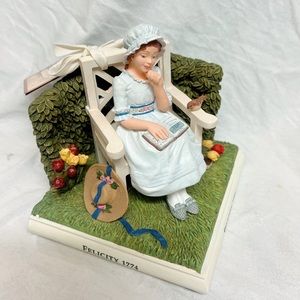 Felicity 1774 Single Bookend The American Girl Collection From Hallmark w/Tags